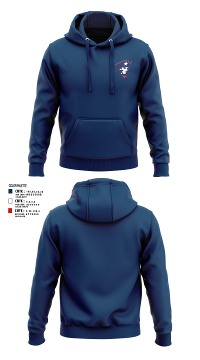 Kate Duncan Smith DAR School Volleyball 52095920 Hoodie - 51
