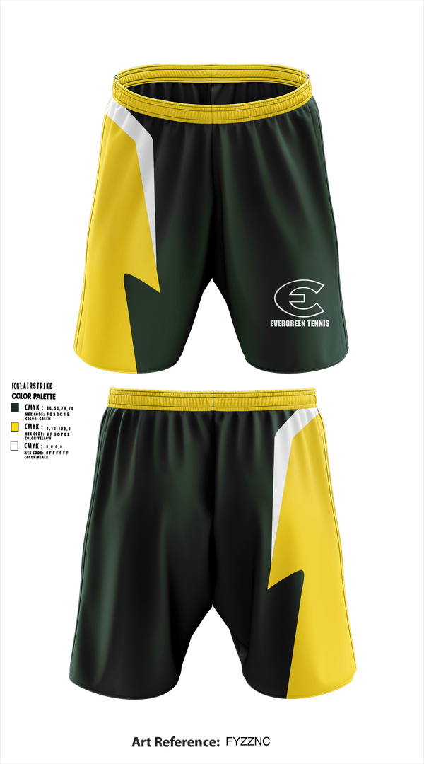 Athletic Shorts With Pockets, Evergreen High School Tennis, Tennis, Teamtime, Team time, sublimation, custom sports apparel, team uniforms, spirit wear, spiritwear, sports uniforms, custom shirts, team store, custom team store, fundraiser sports, apparel fundraiser