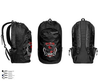 Gear Bag, Cy creek fire 22, , Teamtime, Team time, sublimation, custom sports apparel, team uniforms, spirit wear, spiritwear, sports uniforms, custom shirts, team store, custom team store, fundraiser sports, apparel fundraiser