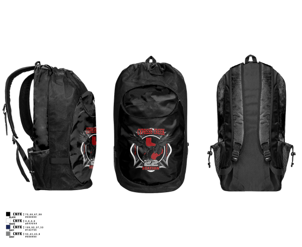 Gear Bag, Cy creek fire 22, , Teamtime, Team time, sublimation, custom sports apparel, team uniforms, spirit wear, spiritwear, sports uniforms, custom shirts, team store, custom team store, fundraiser sports, apparel fundraiser