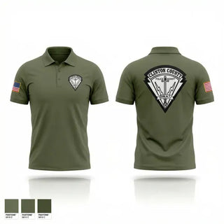 Short Sleeve Performance Polo, Clinton County SWAT, Police, Teamtime, Team time, sublimation, custom sports apparel, team uniforms, spirit wear, spiritwear, sports uniforms, custom shirts, team store, custom team store, fundraiser sports, apparel fundraiser