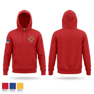 Hoodie, Powell Town Volunteer Fire Department, Fire Department, Teamtime, Team time, sublimation, custom sports apparel, team uniforms, spirit wear, spiritwear, sports uniforms, custom shirts, team store, custom team store, fundraiser sports, apparel fundraiser