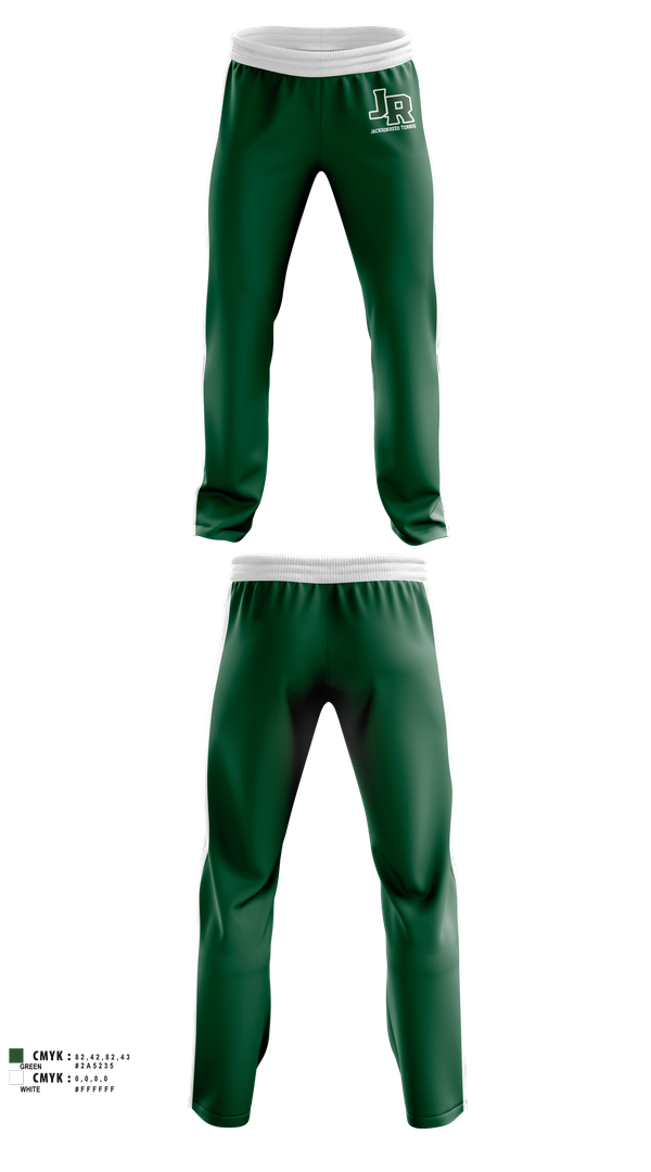 Sweatpants, Jackson-Reed Tennis, Tennis, Teamtime, Team time, sublimation, custom sports apparel, team uniforms, spirit wear, spiritwear, sports uniforms, custom shirts, team store, custom team store, fundraiser sports, apparel fundraiser
