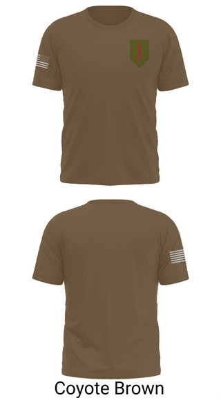 Old School Cotton Feel Shirt, 1st Infantry Division, Army, Teamtime, Team time, sublimation, custom sports apparel, team uniforms, spirit wear, spiritwear, sports uniforms, custom shirts, team store, custom team store, fundraiser sports, apparel fundraiser
