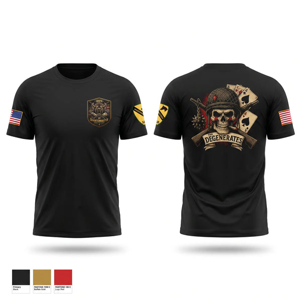 Short Sleeve Performance Shirt, 120th QM Company, Army, Teamtime, Team time, sublimation, custom sports apparel, team uniforms, spirit wear, spiritwear, sports uniforms, custom shirts, team store, custom team store, fundraiser sports, apparel fundraiser