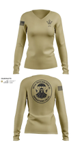 301 76362745 Women's Long Sleeve V-neck Shirt - 50