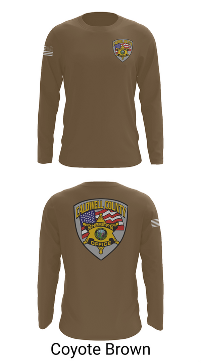 Caldwell County Sheriff's Office 64628956 Long Sleeve Performance Shirt 6