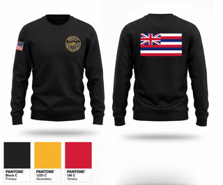 Crew Neck Sweatshirt, Department Of Corrections and Rehabilitation Honor Guard, Police, Teamtime, Team time, sublimation, custom sports apparel, team uniforms, spirit wear, spiritwear, sports uniforms, custom shirts, team store, custom team store, fundraiser sports, apparel fundraiser
