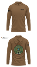 CSMS ALLIED TRADES Long Sleeve Performance Shirt with hood - 4
