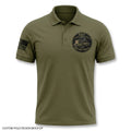 441st Ground Ambulance Short Sleeve Performance Polo - 1