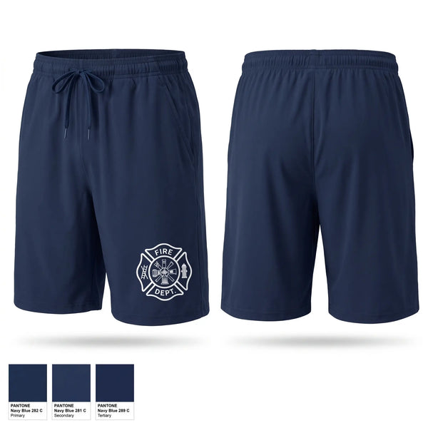 Athletic Shorts With Pockets, Elk River Fire Department, Fire Department, Teamtime, Team time, sublimation, custom sports apparel, team uniforms, spirit wear, spiritwear, sports uniforms, custom shirts, team store, custom team store, fundraiser sports, apparel fundraiser