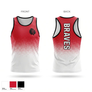 Mens Track Singlet, Badger XC, Track & Field, Teamtime, Team time, sublimation, custom sports apparel, team uniforms, spirit wear, spiritwear, sports uniforms, custom shirts, team store, custom team store, fundraiser sports, apparel fundraiser