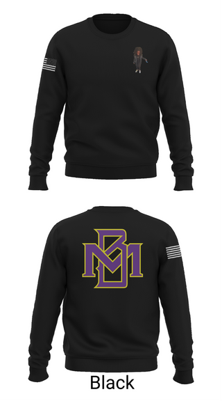 Crew Neck Sweatshirt, Mo Better Jaguars, Track & Field, Teamtime, Team time, sublimation, custom sports apparel, team uniforms, spirit wear, spiritwear, sports uniforms, custom shirts, team store, custom team store, fundraiser sports, apparel fundraiser