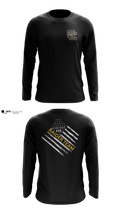 4th brigade Goose Creek High School JROTC Long Sleeve Performance Shirt - 3