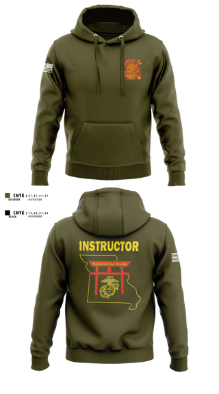 Hoodie, MARCOR DET FLW, , Teamtime, Team time, sublimation, custom sports apparel, team uniforms, spirit wear, spiritwear, sports uniforms, custom shirts, team store, custom team store, fundraiser sports, apparel fundraiser