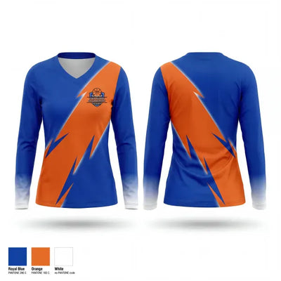 TS Skills Academy 76434612 Women's Long Sleeve V-neck Shirt - 1