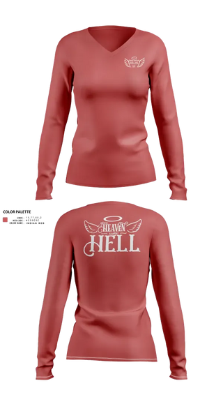 Womens Long Sleeve Vneck Shirt, Connor Hartman, Baseball, Teamtime, Team time, sublimation, custom sports apparel, team uniforms, spirit wear, spiritwear, sports uniforms, custom shirts, team store, custom team store, fundraiser sports, apparel fundraiser