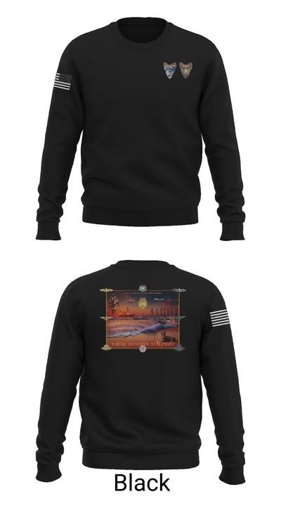 NAVSTA MAYPORT SECURITY 9551014 Crew Neck Sweatshirt - 24