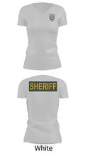 Wilson county sheriff office 79250520 Women's Short Sleeve V-neck Shirt - 12