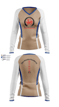 Zen Karate Academy 21177125 Women's Long Sleeve V-neck Shirt - 1