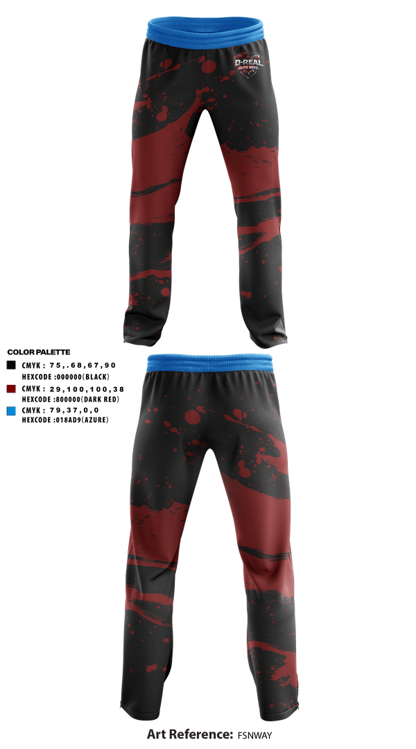 Sweatpants, D-real elite boyz, , Teamtime, Team time, sublimation, custom sports apparel, team uniforms, spirit wear, spiritwear, sports uniforms, custom shirts, team store, custom team store, fundraiser sports, apparel fundraiser