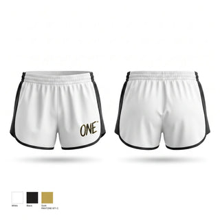 Womens Shorts, ONE, Baseball, Teamtime, Team time, sublimation, custom sports apparel, team uniforms, spirit wear, spiritwear, sports uniforms, custom shirts, team store, custom team store, fundraiser sports, apparel fundraiser