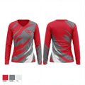 Stanwood spartans 71576915 Women's Long Sleeve V-neck Shirt - 1