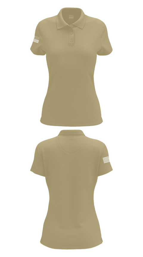 Womens Short Sleeve Performance Polo, C Troop 1-113, Army, Teamtime, Team time, sublimation, custom sports apparel, team uniforms, spirit wear, spiritwear, sports uniforms, custom shirts, team store, custom team store, fundraiser sports, apparel fundraiser