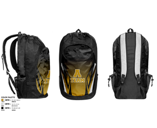 Gear Bag, A- Team Step, Spirit Store, Teamtime, Team time, sublimation, custom sports apparel, team uniforms, spirit wear, spiritwear, sports uniforms, custom shirts, team store, custom team store, fundraiser sports, apparel fundraiser