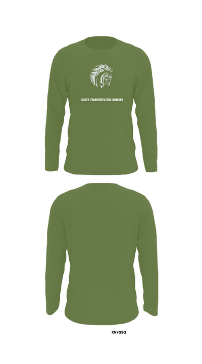 2112th Transportation Company 98320916 Long Sleeve Performance Shirt 50