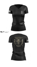 Roanoke SWAT 27210118 Women's Short Sleeve V-neck Shirt - 14