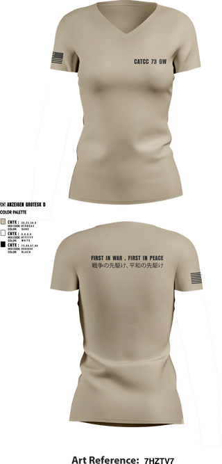 Womens Short Sleeve Vneck Shirt, CATCC 73 GW, , Teamtime, Team time, sublimation, custom sports apparel, team uniforms, spirit wear, spiritwear, sports uniforms, custom shirts, team store, custom team store, fundraiser sports, apparel fundraiser