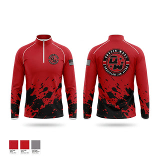 Quarter Zip Jacket, Ohio Combat Sports Academy, , Teamtime, Team time, sublimation, custom sports apparel, team uniforms, spirit wear, spiritwear, sports uniforms, custom shirts, team store, custom team store, fundraiser sports, apparel fundraiser