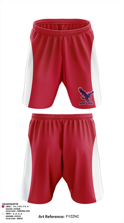 Academy of Careers and Exploration Football 31535634 Athletic Shorts With Pockets - 1