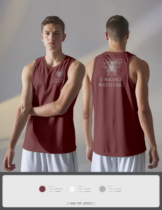 Tank Top, Torrance Wrestling, Wrestling, Teamtime, Team time, sublimation, custom sports apparel, team uniforms, spirit wear, spiritwear, sports uniforms, custom shirts, team store, custom team store, fundraiser sports, apparel fundraiser