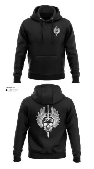 Hoodie, HHC 1/109th INF, Army, Teamtime, Team time, sublimation, custom sports apparel, team uniforms, spirit wear, spiritwear, sports uniforms, custom shirts, team store, custom team store, fundraiser sports, apparel fundraiser