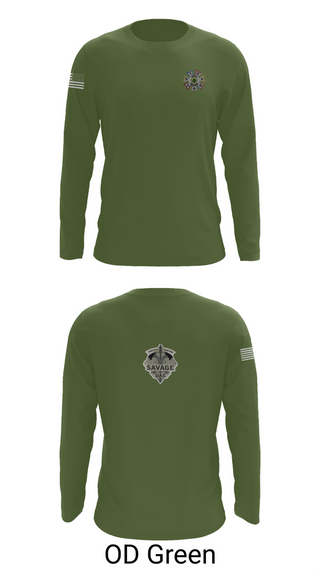 Long Sleeve Performance Shirt, 4-10 CAV 3 ABCT 4 ID, , Teamtime, Team time, sublimation, custom sports apparel, team uniforms, spirit wear, spiritwear, sports uniforms, custom shirts, team store, custom team store, fundraiser sports, apparel fundraiser
