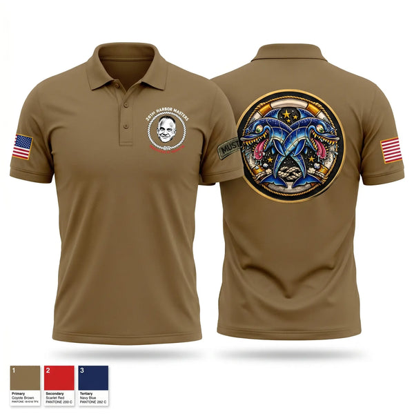 Short Sleeve Performance Polo, 201st HARBORMASTER, Army, Teamtime, Team time, sublimation, custom sports apparel, team uniforms, spirit wear, spiritwear, sports uniforms, custom shirts, team store, custom team store, fundraiser sports, apparel fundraiser