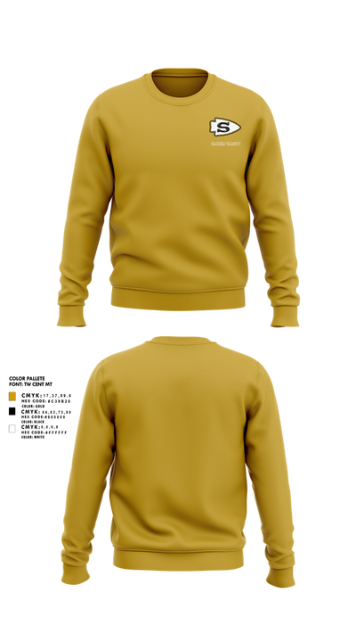 Sachem Varsity Gymnastics 2235888 Crew Neck Sweatshirt - 1