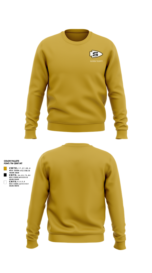 Crew Neck Sweatshirt, Sachem Varsity Gymnastics, Spirit Store, Teamtime, Team time, sublimation, custom sports apparel, team uniforms, spirit wear, spiritwear, sports uniforms, custom shirts, team store, custom team store, fundraiser sports, apparel fundraiser