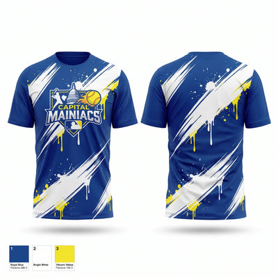 Capital Area Mainiacs Short Sleeve Performance Shirt - 2