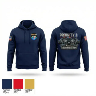 Hoodie, PRIORITY 1, EMS/EMT, Teamtime, Team time, sublimation, custom sports apparel, team uniforms, spirit wear, spiritwear, sports uniforms, custom shirts, team store, custom team store, fundraiser sports, apparel fundraiser