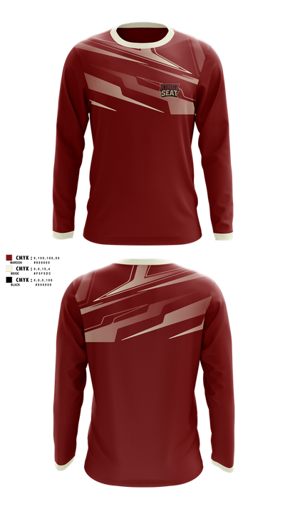 Kingz seat 57361387 Long Sleeve Performance Shirt 100