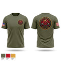 6th Engineer support company Short Sleeve Performance Shirt - 1