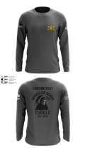 Bravo Company, 401st Cyber Battalion 75539801 Long Sleeve Performance Shirt - 7