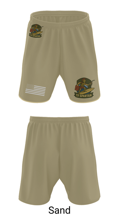 Task Force Spartan 82789422 Athletic Shorts With Pockets - 89