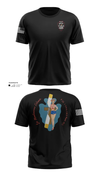 Short Sleeve Performance Shirt, B Co 1/114th Maintenance, Army, Teamtime, Team time, sublimation, custom sports apparel, team uniforms, spirit wear, spiritwear, sports uniforms, custom shirts, team store, custom team store, fundraiser sports, apparel fundraiser