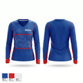 Raptors Women's Long Sleeve V-neck Shirt - 1