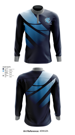 Quarter Zip Jacket, Franklin Learning Center Basketball, Women's Basketball, Teamtime, Team time, sublimation, custom sports apparel, team uniforms, spirit wear, spiritwear, sports uniforms, custom shirts, team store, custom team store, fundraiser sports, apparel fundraiser