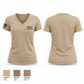 2nd District Volunteer Fire Department Women's Short Sleeve V-neck Shirt - 1